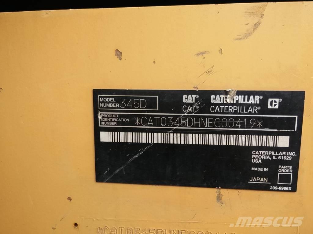 CAT 345 D L Bageri guseničari