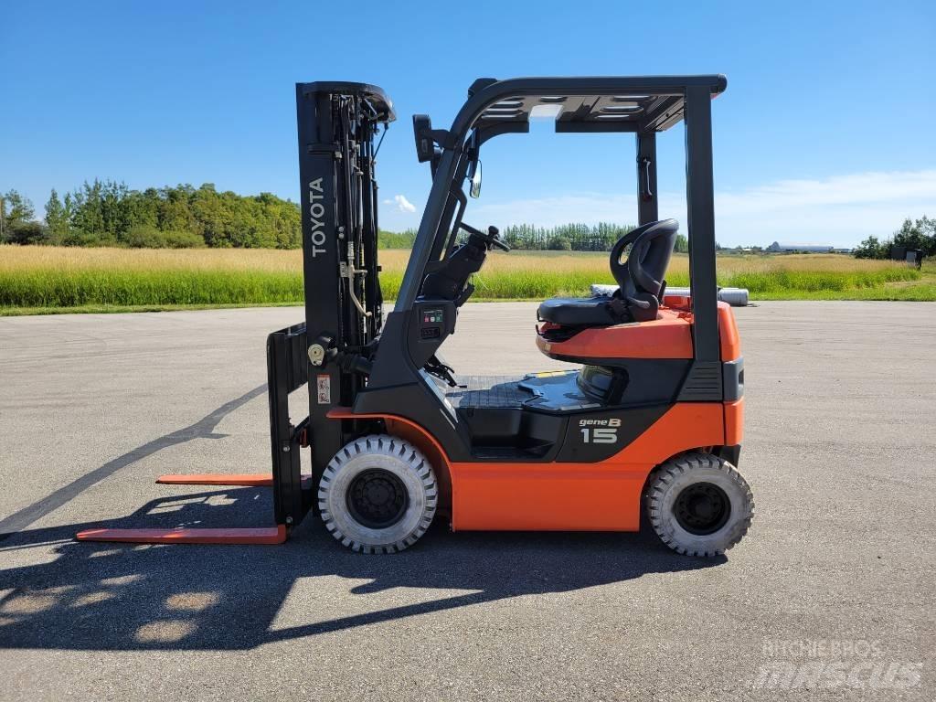 Toyota 8 FB 15 Električni viljuškari