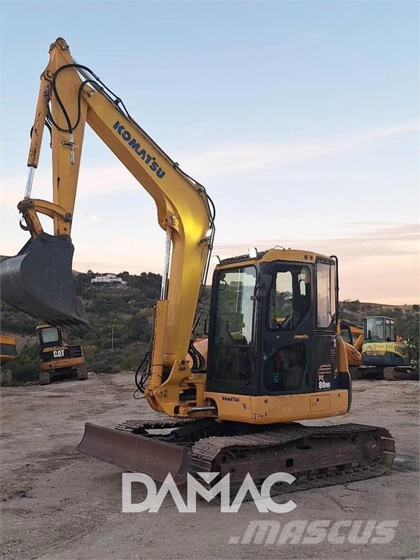 Komatsu PC80 Mini bageri < 7t