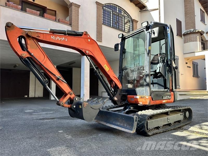 Kubota U27-4 Mini bageri < 7t