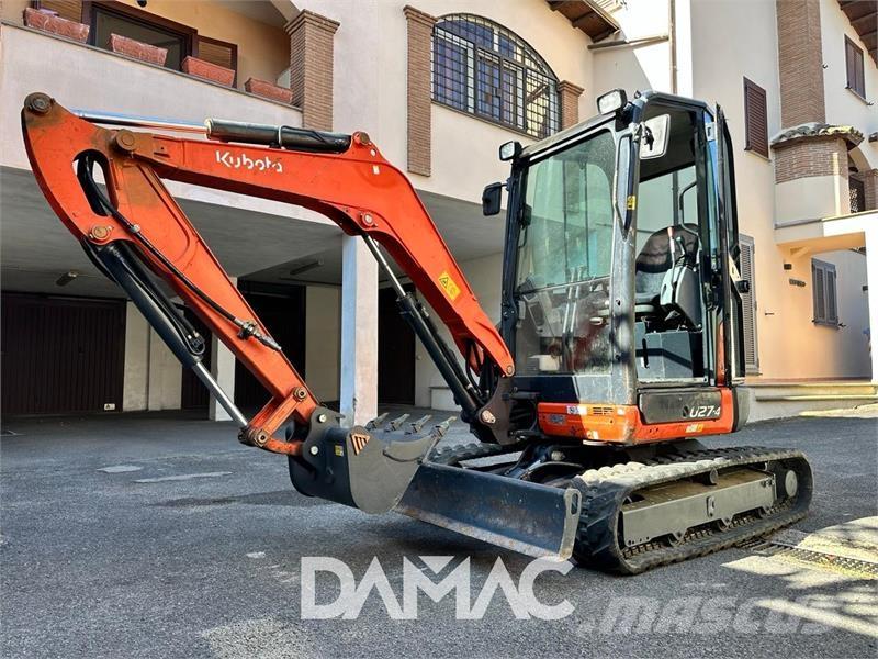 Kubota U27-4 Mini bageri < 7t