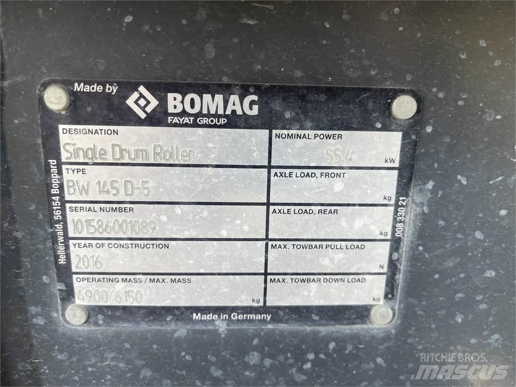 Bomag BW145D-5 Valjci sa duplim bubnjem