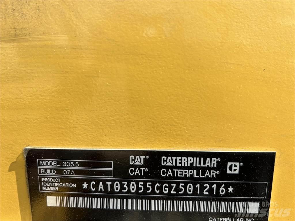 CAT 305.5 Mini bageri < 7t
