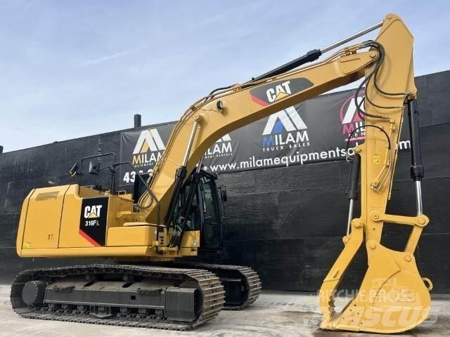 CAT 316FL Bageri guseničari