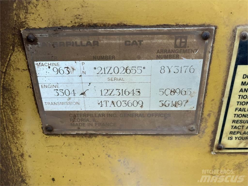 CAT 963 Utovarivaču guseničara