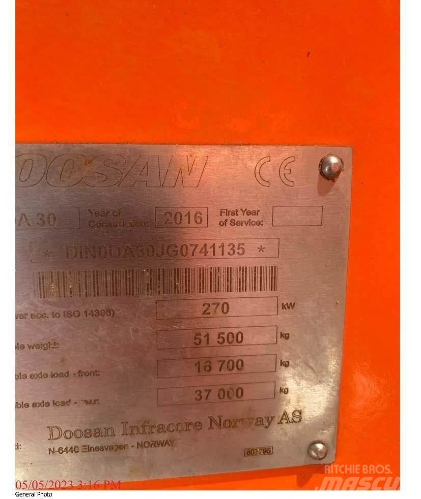 Doosan DA30 Zglobni damperi