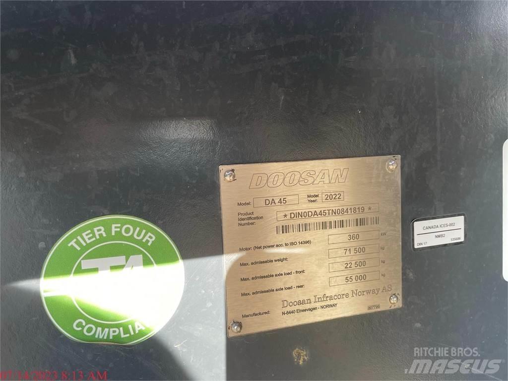 Doosan DA45-5 Zglobni damperi