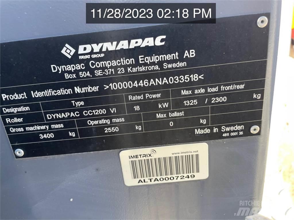Dynapac CC1200 VI Valjci sa duplim bubnjem