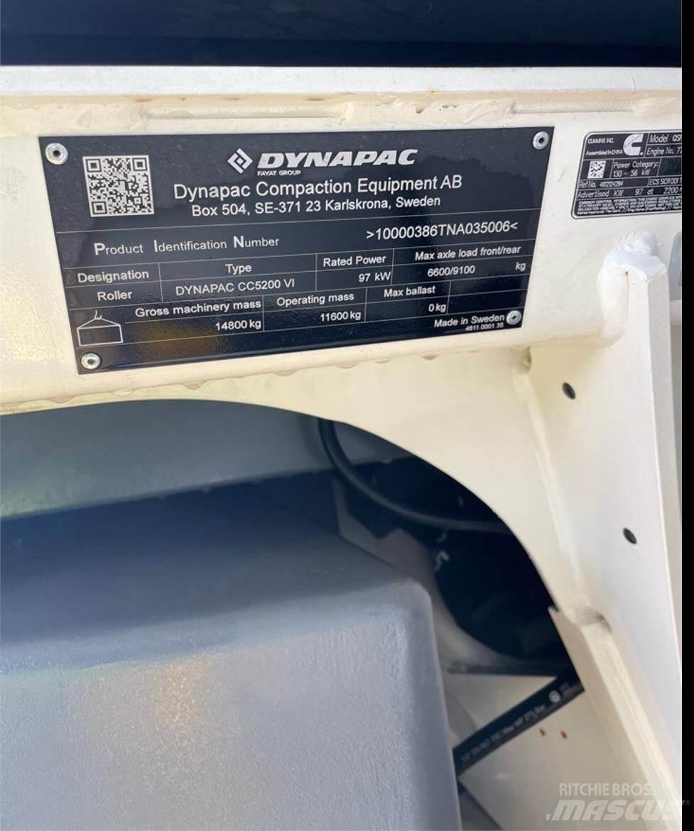 Dynapac CC5200 VI Valjci sa duplim bubnjem
