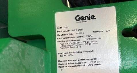 Genie S40 Teleskopske podizne platforme