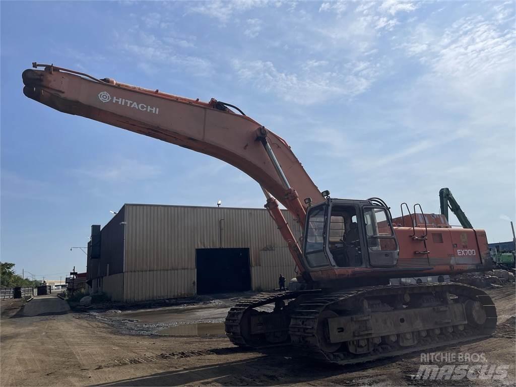 Hitachi EX700 Bageri guseničari
