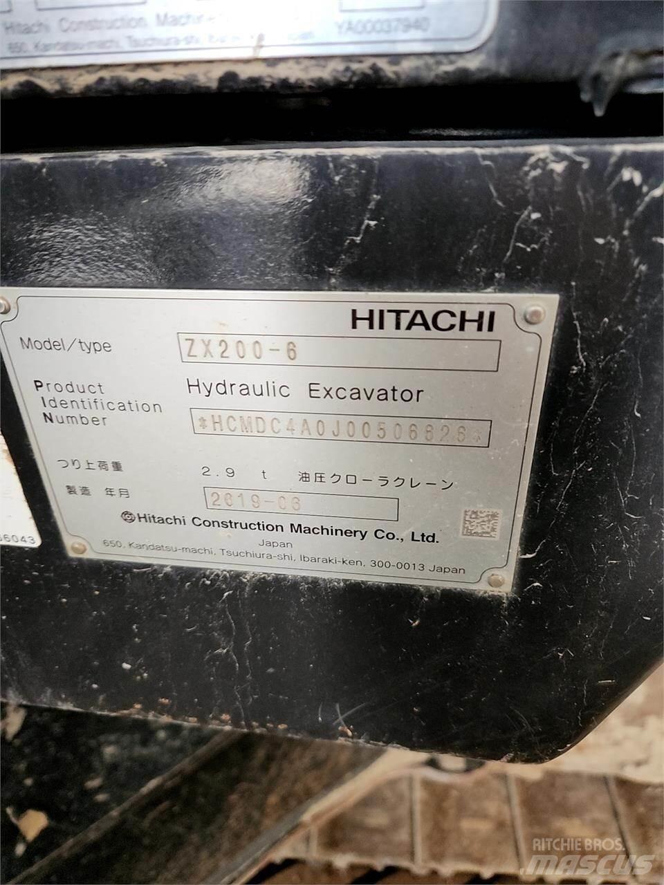 Hitachi ZX200-6 Bageri guseničari