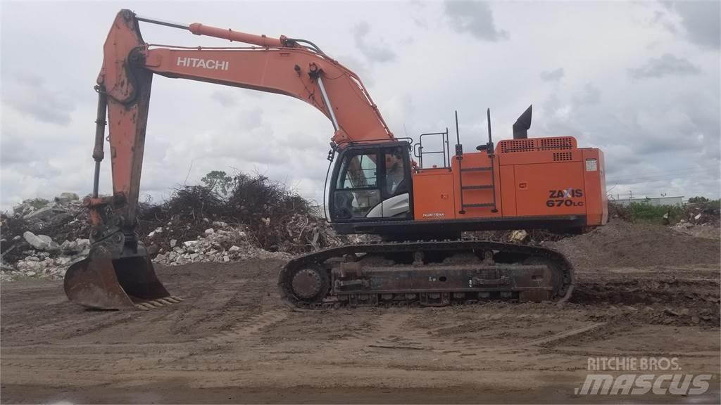 Hitachi ZX670 LC-5B Bageri guseničari