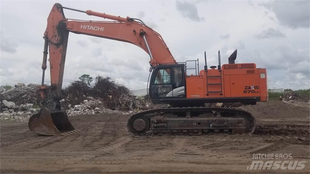 Hitachi ZX670 LC-5B Bageri guseničari