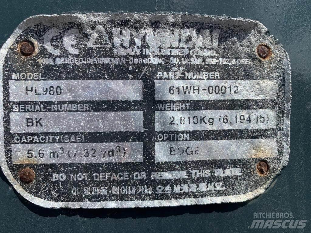 Hyundai HL980 Utovarivači na točkove