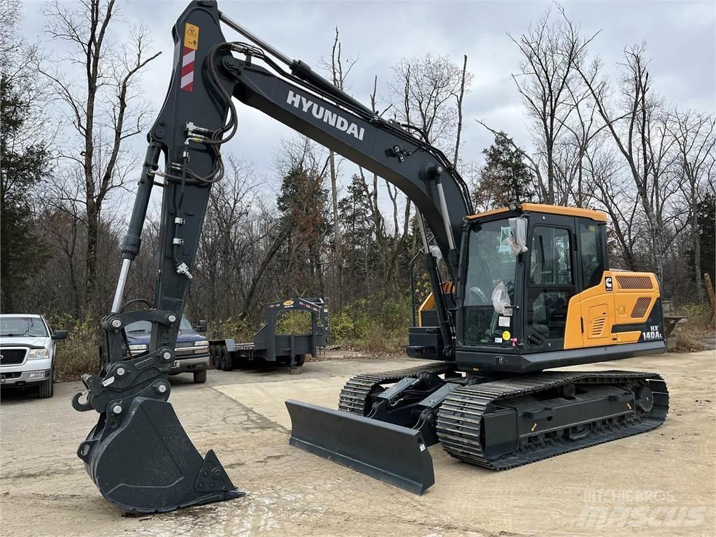 Hyundai HX140AL Bageri guseničari