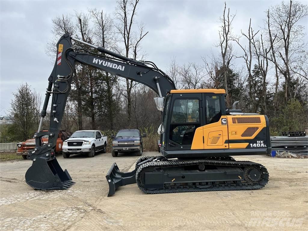 Hyundai HX140AL Bageri guseničari