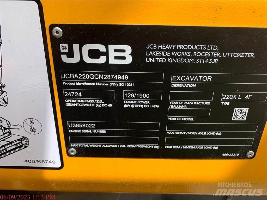 JCB 220X Bageri guseničari