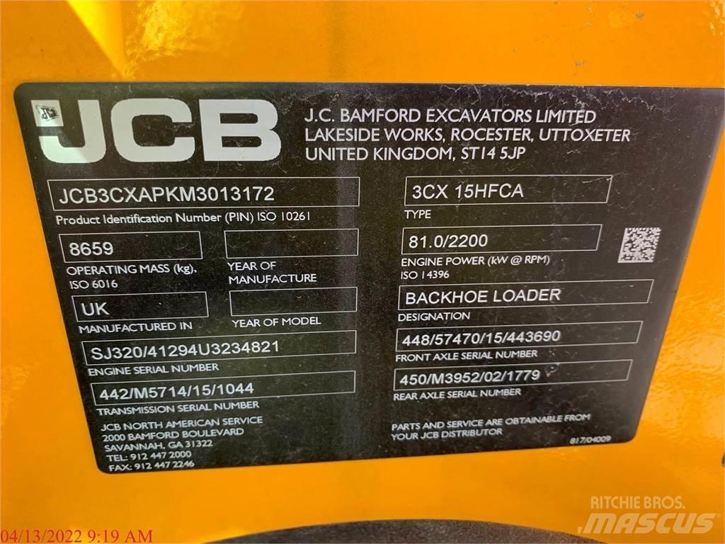 JCB 3CX15 SUPER Rovokopači