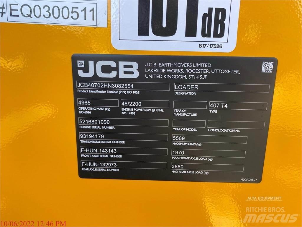JCB 407 Utovarivači na točkove