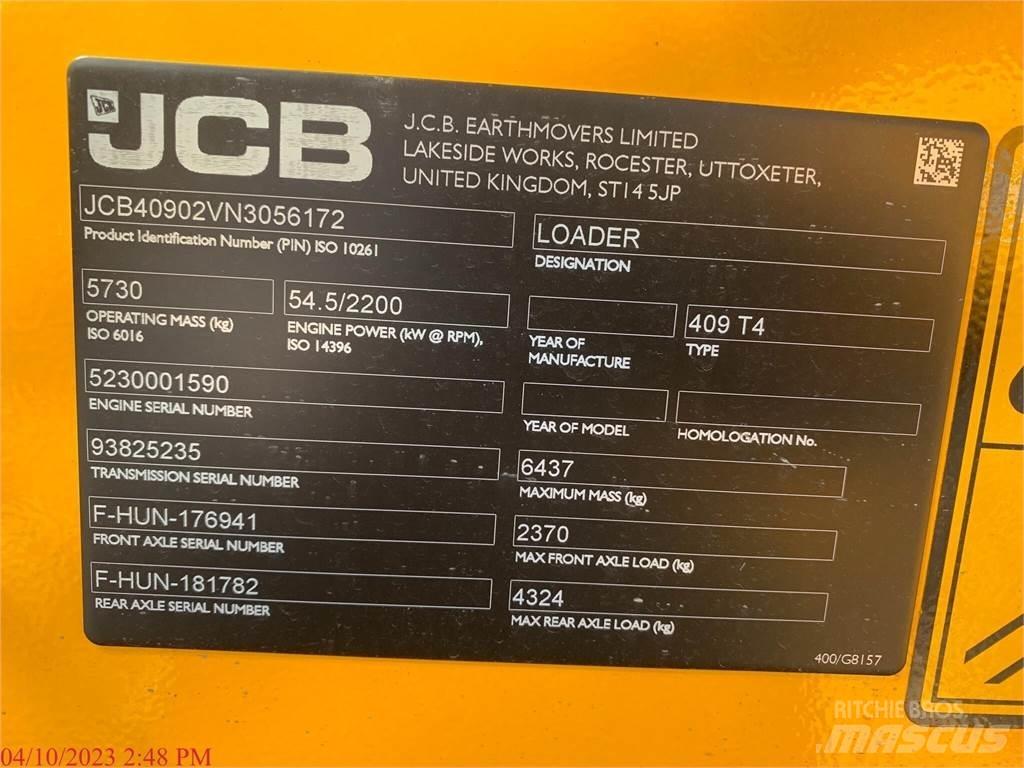 JCB 409 Utovarivači na točkove