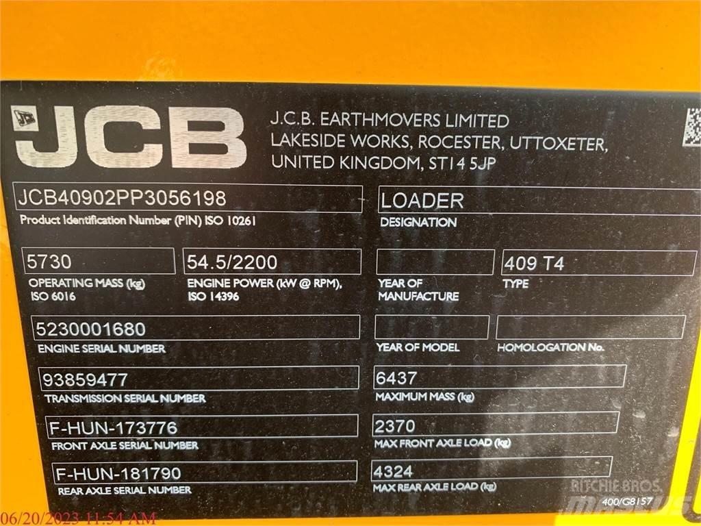 JCB 409 Utovarivači na točkove