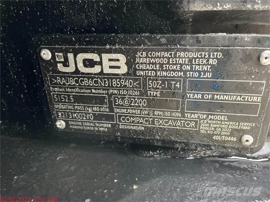 JCB 50Z-1 Mini bageri < 7t
