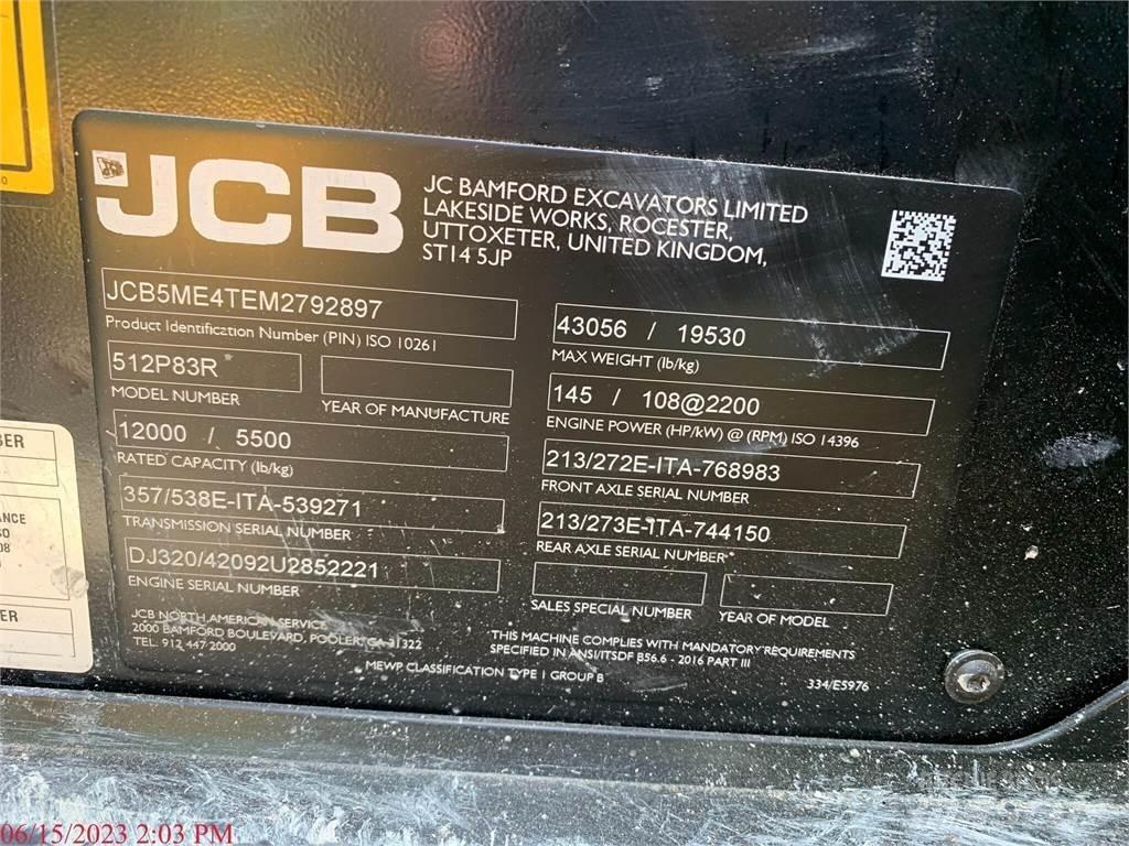JCB 512-83R Teleskopski viljuškari