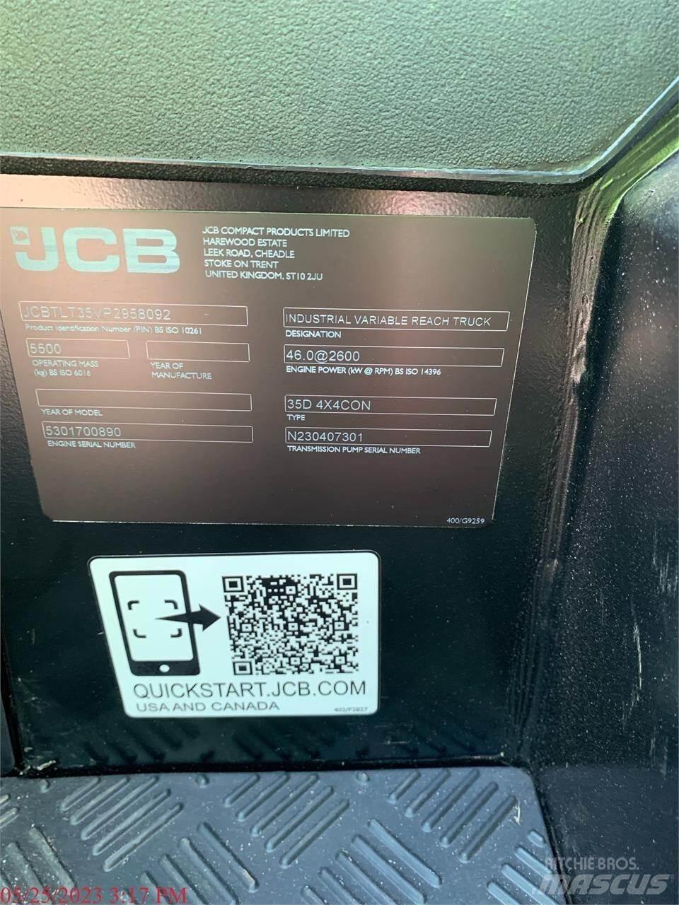 JCB 77-52D Teleskopski viljuškari