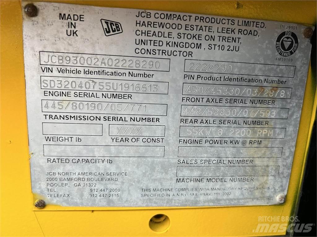JCB 930 Vanterenski viljuškar
