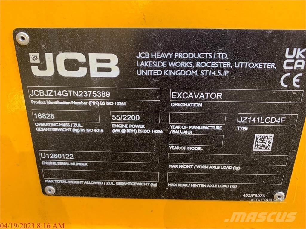 JCB JZ141 LC Bageri guseničari
