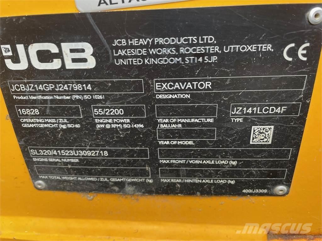 JCB JZ141 LC Bageri guseničari