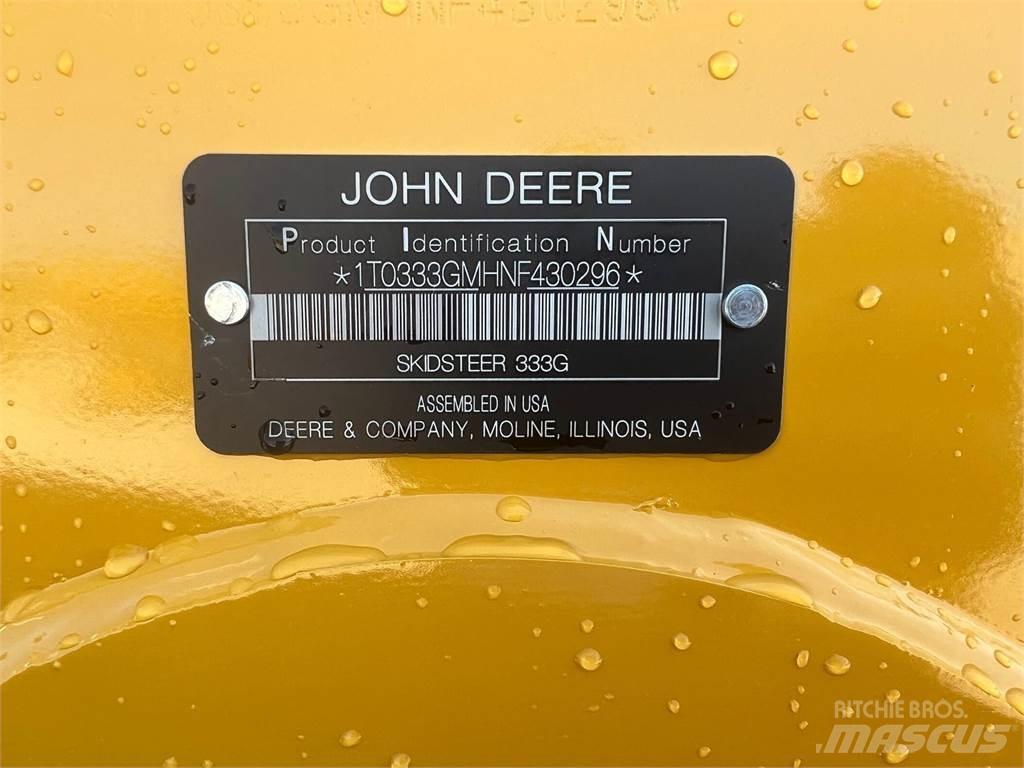 John Deere 333G Skid steer mini utovarivači