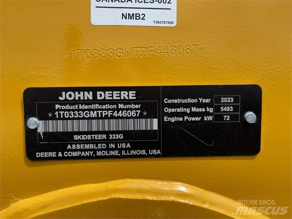 John Deere 333G Skid steer mini utovarivači