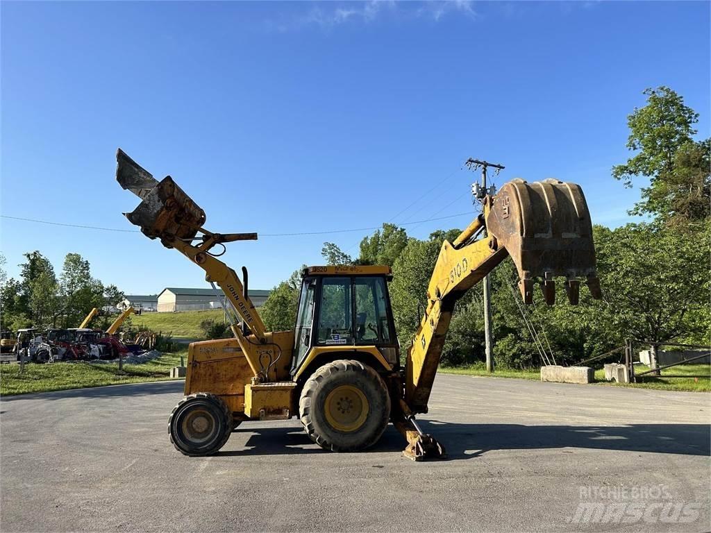 John Deere 510D Rovokopači
