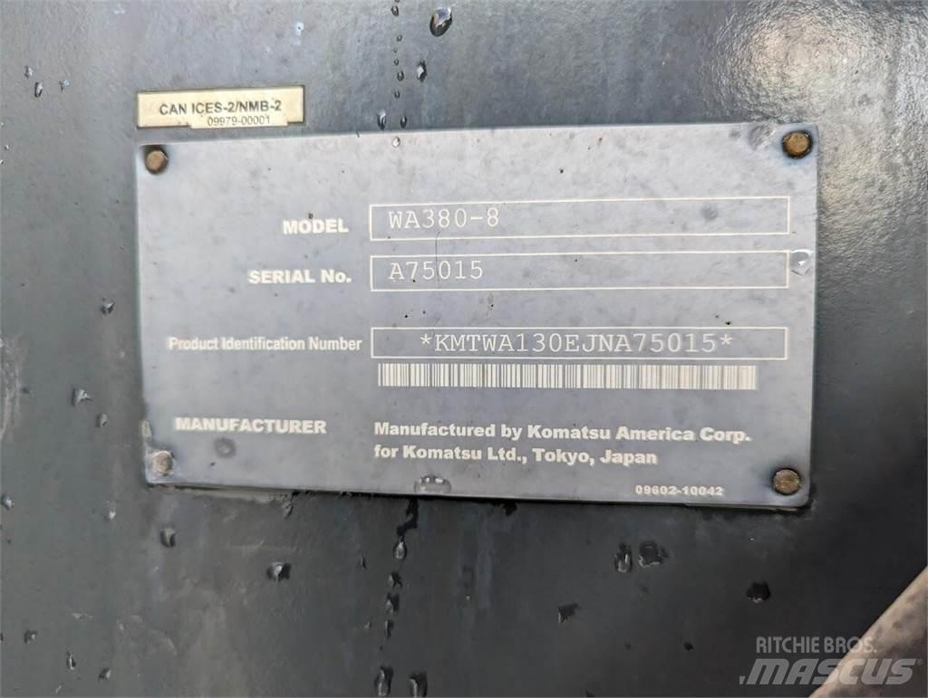 Komatsu WA380-8 Utovarivači na točkove