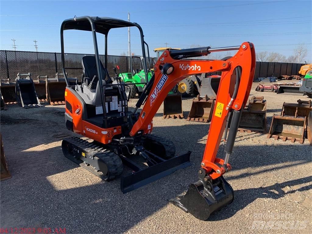 Kubota KX018-4 Mini bageri < 7t