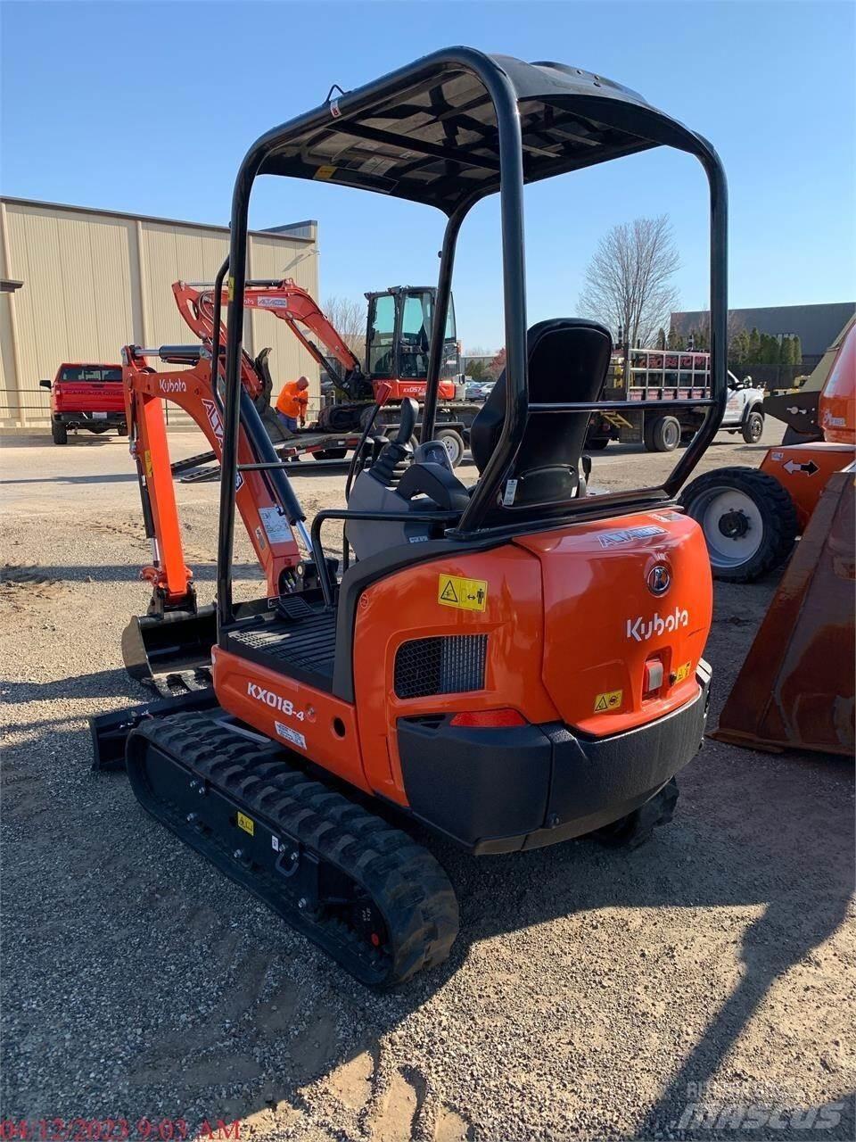 Kubota KX018-4 Mini bageri < 7t
