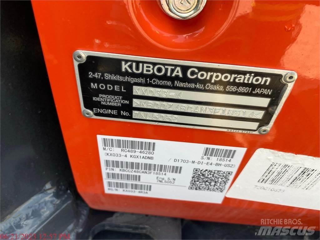 Kubota KX033-4 Mini bageri < 7t