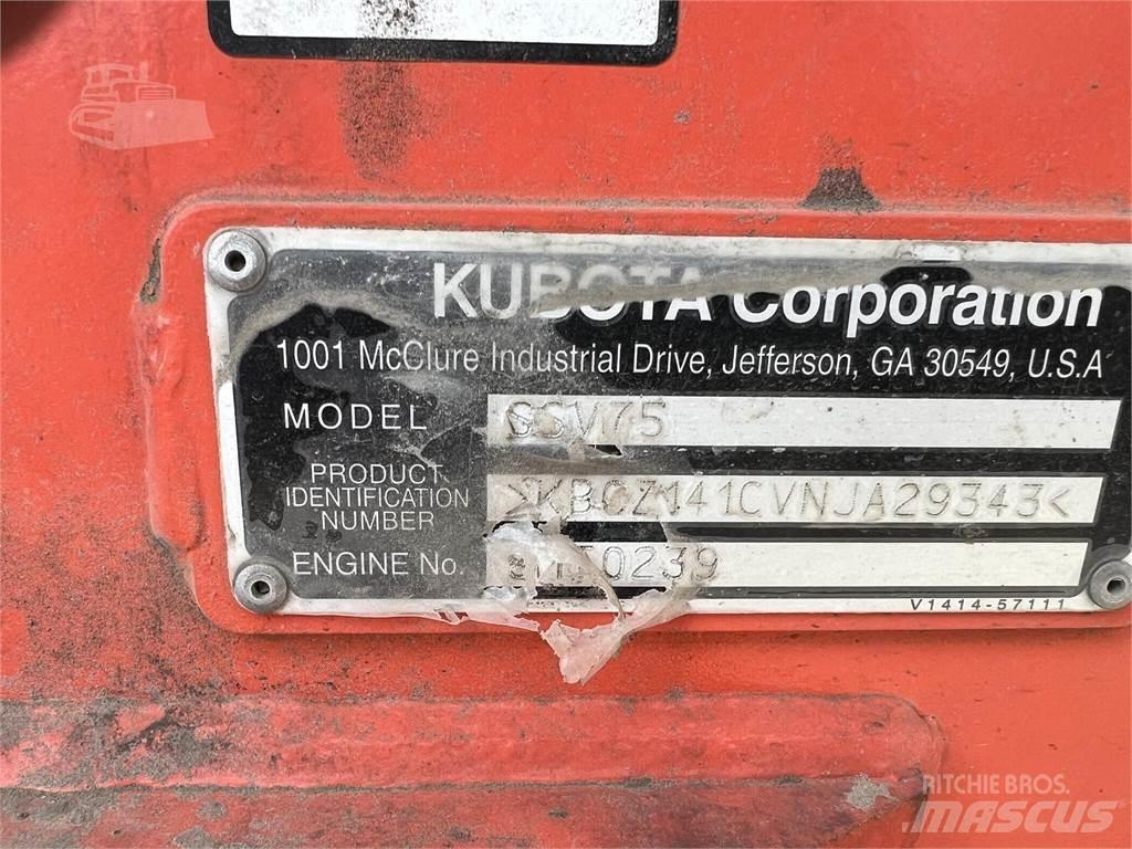 Kubota SSV75 Skid steer mini utovarivači