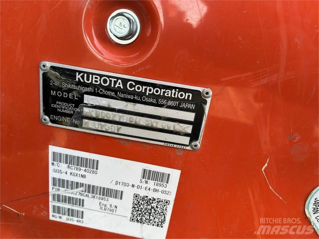 Kubota U35-4 Mini bageri < 7t