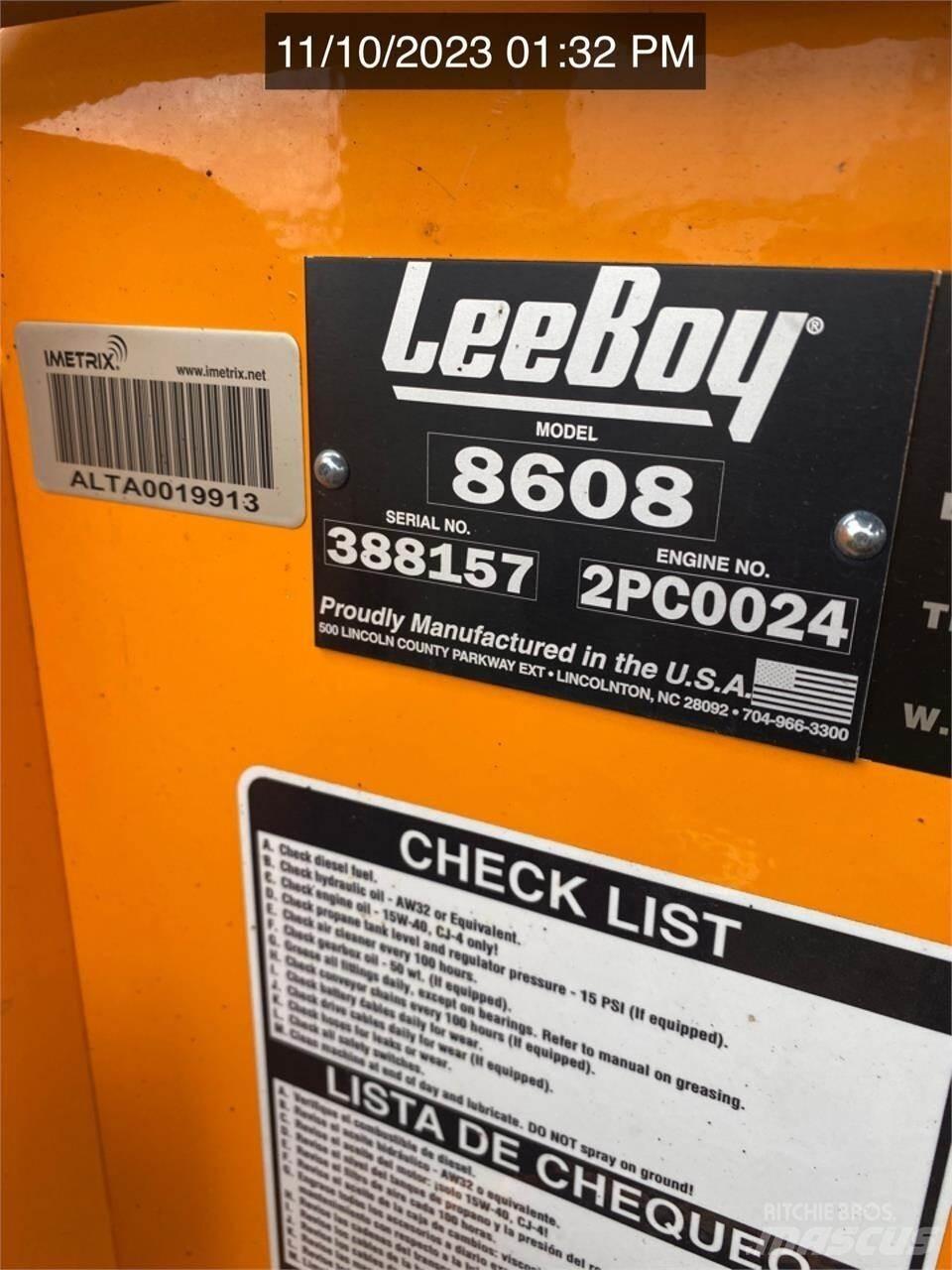 LeeBoy 8608 Asfaltni finišeri