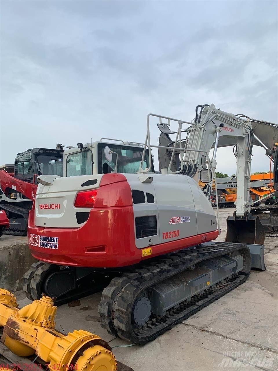 Takeuchi TB2150 Bageri guseničari