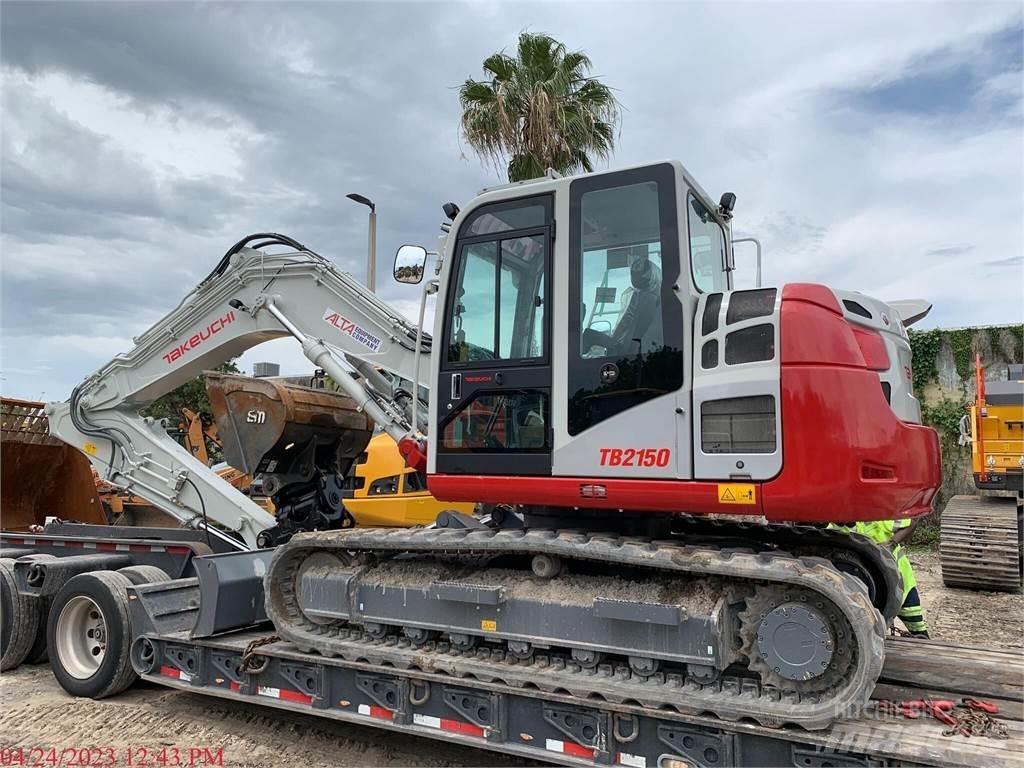 Takeuchi TB2150 Bageri guseničari