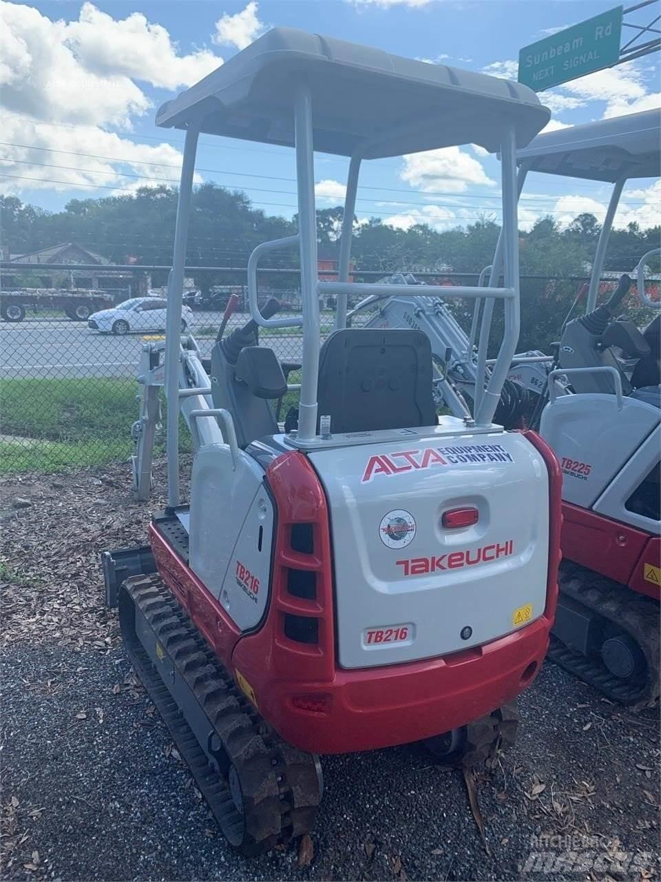 Takeuchi TB216 Mini bageri < 7t