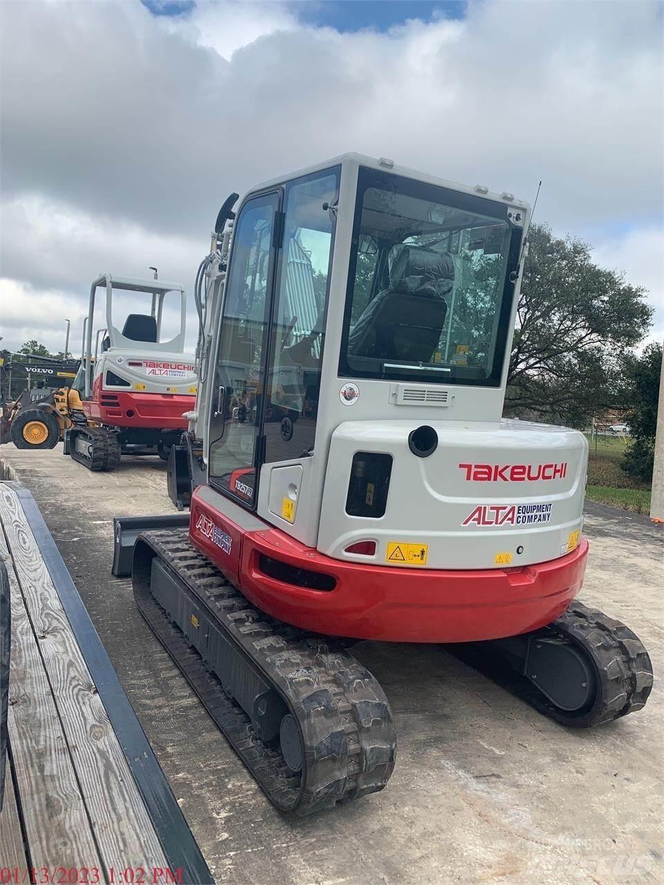 Takeuchi TB257FR Bageri guseničari