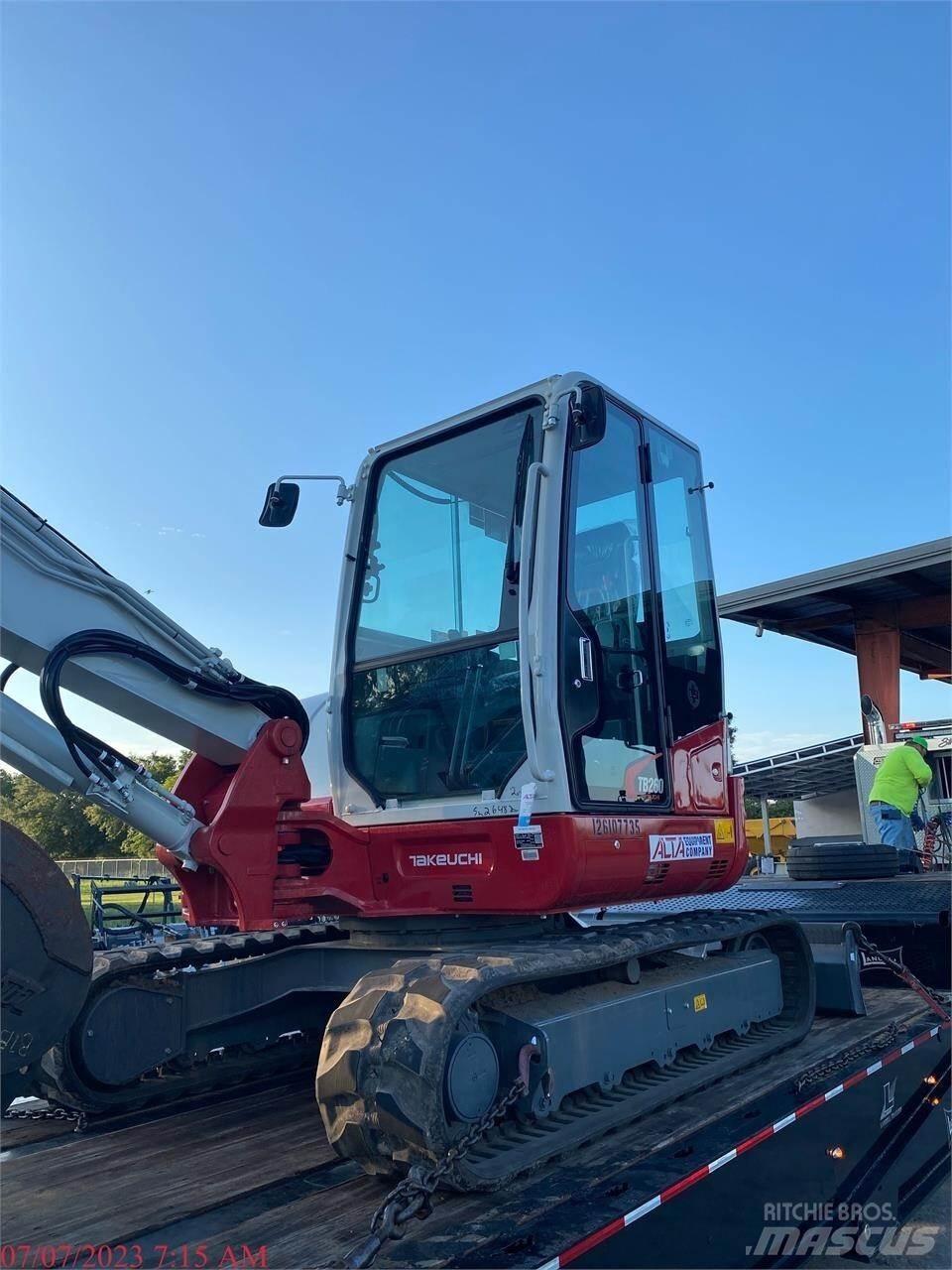Takeuchi TB260 Bageri guseničari
