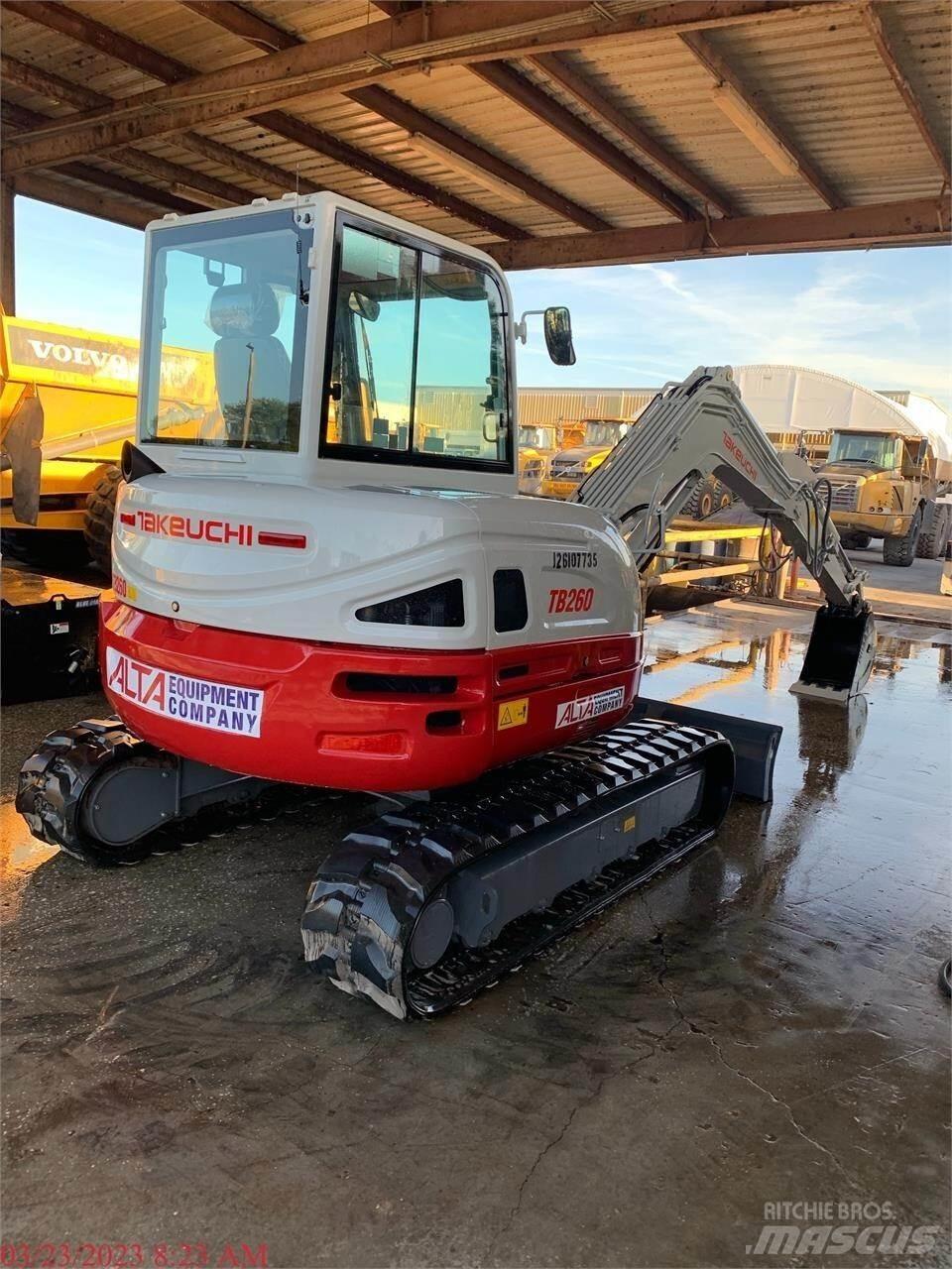Takeuchi TB260 Bageri guseničari