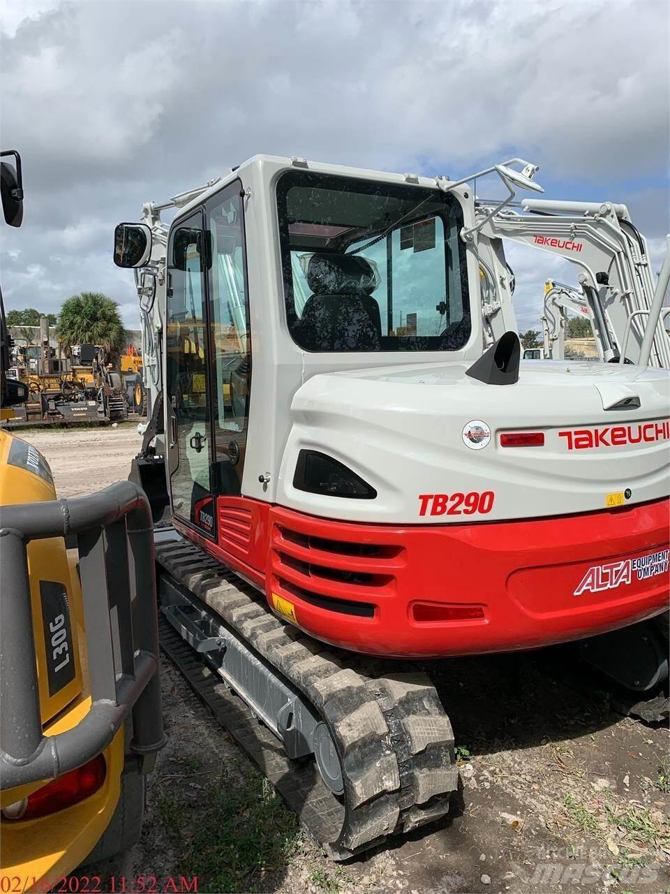 Takeuchi TB290 Bageri guseničari