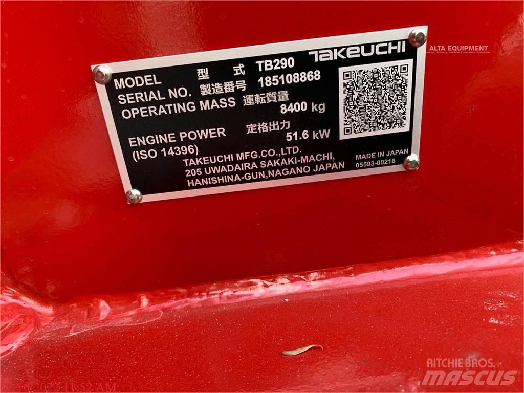 Takeuchi TB290 Bageri guseničari